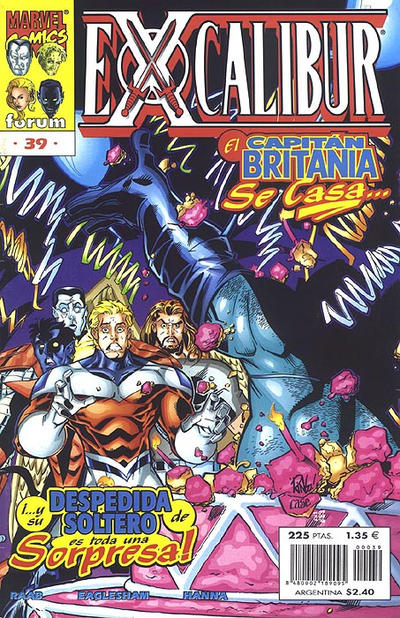 Cover for Excalibur (Planeta DeAgostini, 1996 series) #39