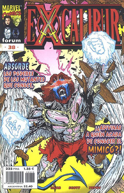 Cover for Excalibur (Planeta DeAgostini, 1996 series) #38