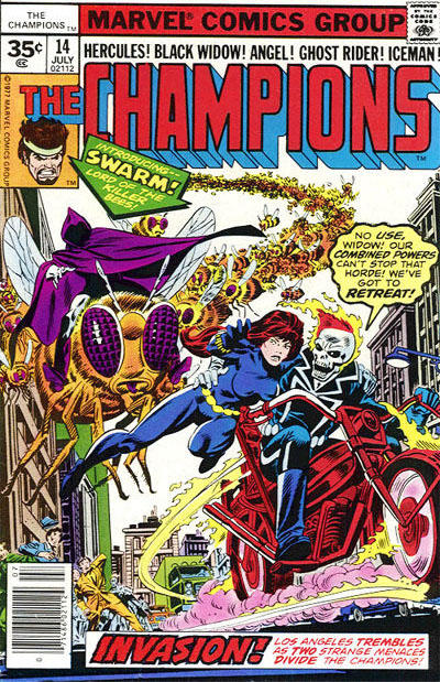 Cover for The Champions (Marvel, 1975 series) #14 [35¢]