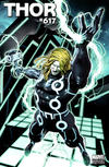Cover for Thor (Marvel, 2007 series) #617 [Tron Variant]