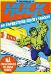 Cover for Hulk album (Atlantic Forlag, 1979 series) #7