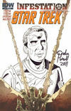 Cover Thumbnail for Star Trek: Infestation (2011 series) #1 [Cover RI B]