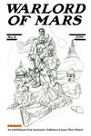 Cover Thumbnail for Warlord of Mars (2010 series) #5 [Black and White Retailer Incentive Cover Joe Jusko]