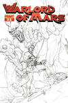 Cover Thumbnail for Warlord of Mars (2010 series) #3 ["Black and White" Retailer Incentive Cover Joe Jusko]
