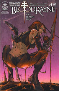 Cover Thumbnail for BloodRayne Red Blood Run (Digital Webbing, 2007 series) #1 [Limited Edition Retailer Incentive]