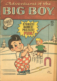 Cover Thumbnail for Adventures of the Big Boy (Webs Adventure Corporation, 1957 series) #13 [West]