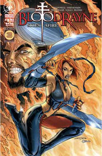 Cover Thumbnail for BloodRayne Skies Afire (Digital Webbing, 2004 series) #1 [San Diego Comic Convention Variant Cover]