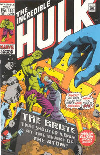 Cover Thumbnail for The Incredible Hulk #140 [JC Penney Marvel Vintage Pack] (Marvel, 1994 series) 