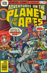 Cover for Adventures on the Planet of the Apes (Marvel, 1975 series) #6 [30¢]