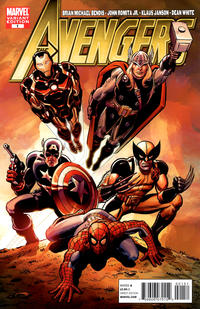 Cover Thumbnail for Avengers (Marvel, 2010 series) #1 [John Romita Sr. Variant Cover]