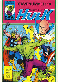 Cover Thumbnail for Hulk album (Atlantic Forlag, 1979 series) #10 - Hulk gavenummer