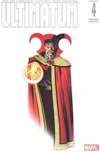 Cover Thumbnail for Ultimatum (Marvel, 2009 series) #4 [Dr. Strange Variant Cover]