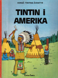 Cover Thumbnail for Tintins äventyr (Carlsen/if [SE], 1972 series) #19 - Tintin i Amerika