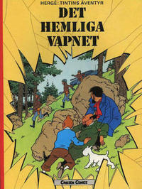 Cover for Tintins äventyr (Carlsen/if [SE], 1972 series) #10 - Det hemliga vapnet