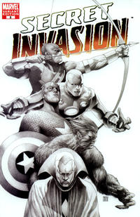 Cover Thumbnail for Secret Invasion (Marvel, 2008 series) #2 [Variant Edition - Steve McNiven Sketch Cover]