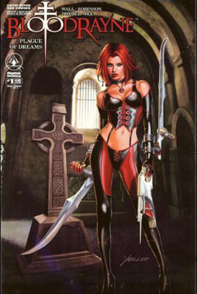 Cover for BloodRayne: Plague of Dreams (Digital Webbing, 2006 series) #1 [Cover C]