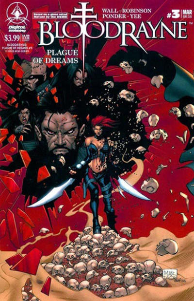 Cover for BloodRayne: Plague of Dreams (Digital Webbing, 2006 series) #3 [Cover B]