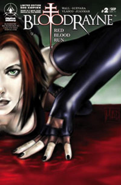 Cover for BloodRayne Red Blood Run (Digital Webbing, 2007 series) #2 [Limited Edition Retailer Incentive]