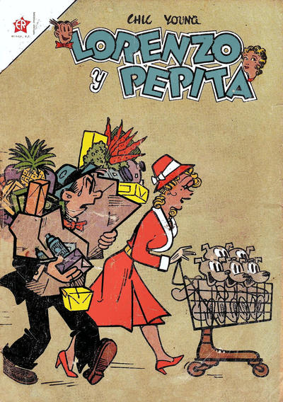 Cover for Lorenzo y Pepita (Editorial Novaro, 1954 series) #155