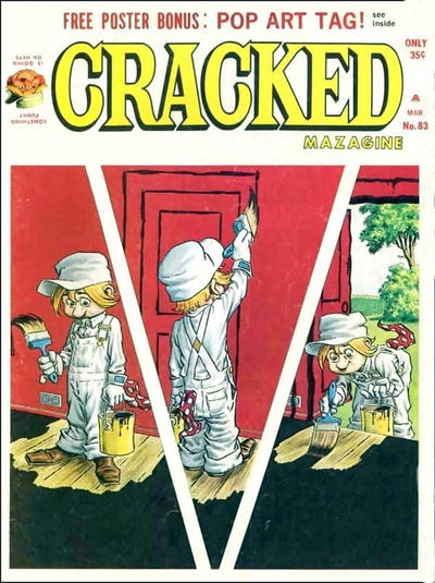 Cover for Cracked (Major Publications, 1958 series) #83
