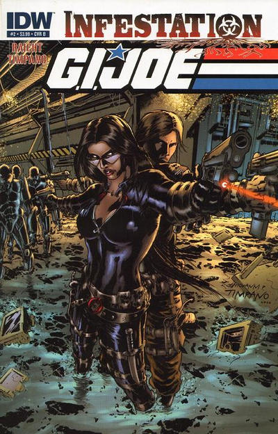 Cover for G.I. Joe: Infestation (IDW, 2011 series) #2 [Cover B]