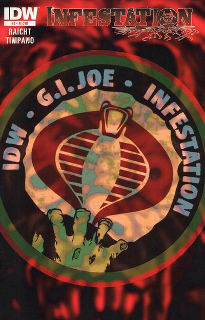 Cover for G.I. Joe: Infestation (IDW, 2011 series) #2 [Cover RI]