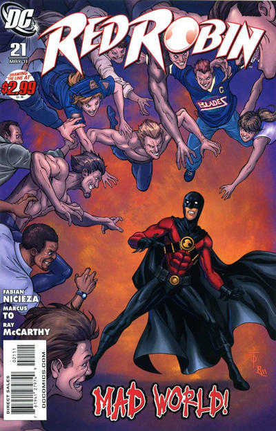 Cover for Red Robin (DC, 2009 series) #21 [Direct Sales]