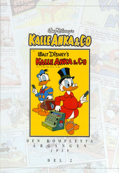 Cover for Kalle Anka & C:o – den kompletta årgången (Egmont, 1998 series) #2/1959
