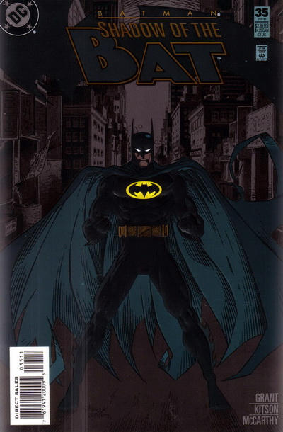 Cover for Batman: Shadow of the Bat (DC, 1992 series) #35 [Collector's Edition]