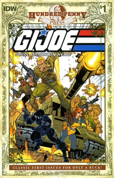 Cover for Hundred Penny Press: G.I. Joe: Real American Hero (IDW, 2011 series) #1