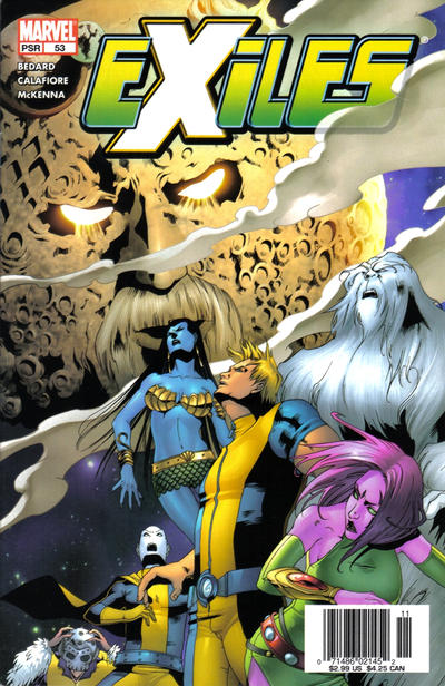 Cover for Exiles (Marvel, 2001 series) #53 [Newsstand]