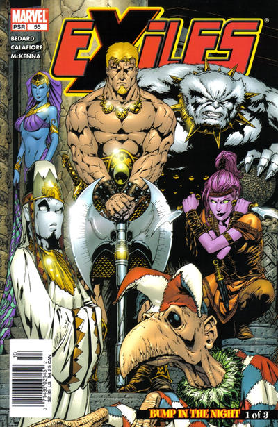 Cover for Exiles (Marvel, 2001 series) #55 [Newsstand]