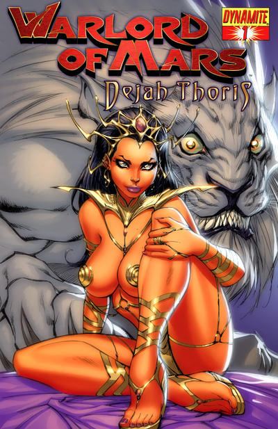 Cover for Warlord of Mars: Dejah Thoris (Dynamite Entertainment, 2011 series) #1 [Cover E - Alé Garza Cover]