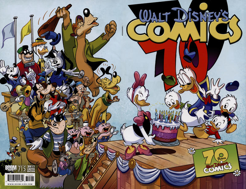 Cover for Walt Disney's Comics and Stories (Boom! Studios, 2009 series) #715 [Limited Edition]