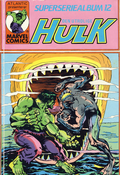 Cover for Hulk album (Atlantic Forlag, 1979 series) #12 - Hulk gavenummer; Hulk Superseriealbum