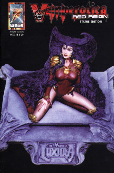 Cover for Vamperotica (Brainstorm Comics, 1994 series) #37 [Statue Edition]
