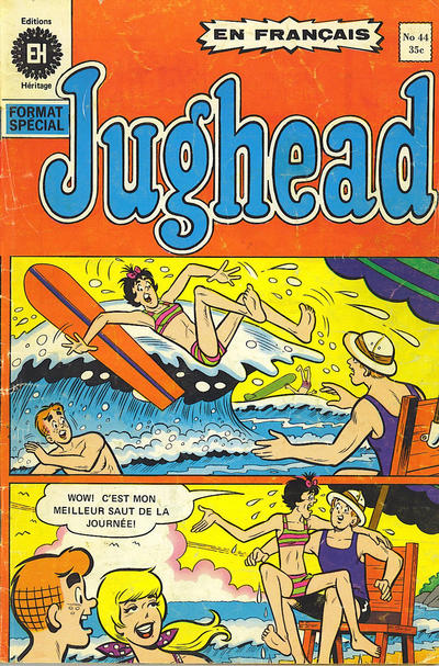 Cover for Jughead (Editions Héritage, 1972 series) #44