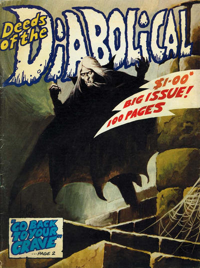Cover for Deeds of the Diabolical (Gredown, 1980 ? series) 