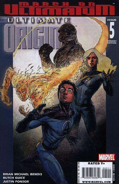 Cover for Ultimate Origins (Marvel, 2008 series) #5 [Variant Edition]
