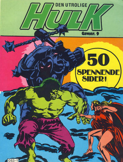 Cover for Hulk album (Atlantic Forlag, 1979 series) #9 - Hulk Superseriealbum