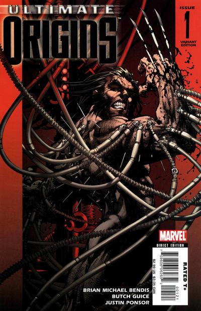 Cover for Ultimate Origins (Marvel, 2008 series) #1 [Variant Edition - Michael Turner]