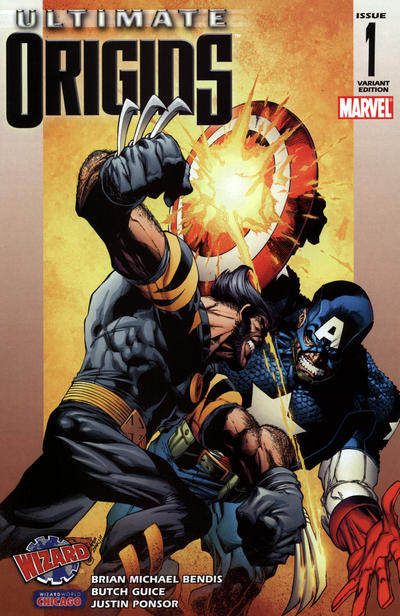 Cover for Ultimate Origins (Marvel, 2008 series) #1 [Wizard World Chicago Exclusive Cover]