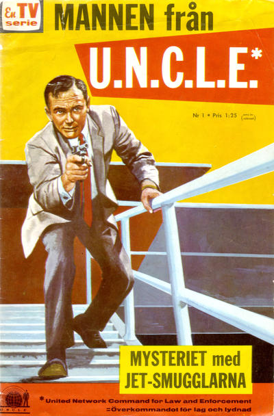 Cover for Mannen från U.N.C.L.E. (Semic, 1966 series) #1