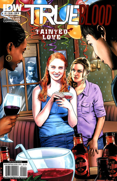 Cover for True Blood: Tainted Love (IDW, 2011 series) #1 [Cover B]