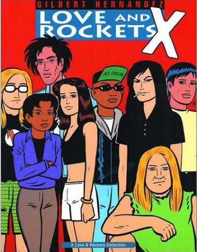 Cover for The Complete Love & Rockets (Fantagraphics, 1985 series) #10 [2nd printings & up] - Love and Rockets X