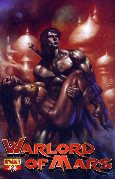 Cover for Warlord of Mars (Dynamite Entertainment, 2010 series) #2 [Cover D - Lucio Parrillo]