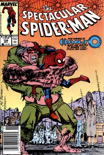 Cover for The Spectacular Spider-Man (Marvel, 1976 series) #156 [Newsstand]
