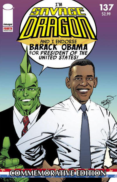 Cover for Savage Dragon (Image, 1993 series) #137 [Fourth Printing (Commemorative Edition)]