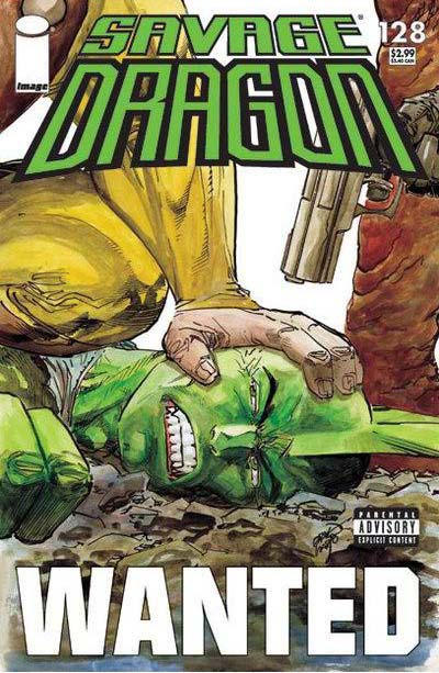 Cover for Savage Dragon (Image, 1993 series) #128 [Erik Larsen Cover]