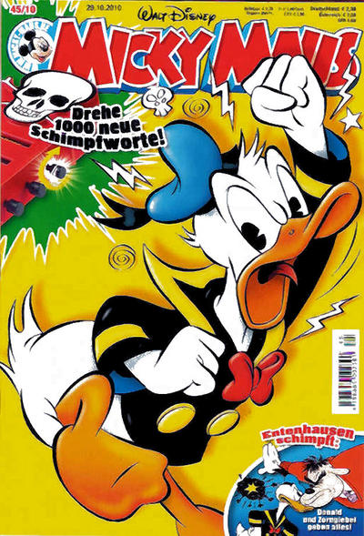 Cover for Micky Maus (Egmont Ehapa, 1951 series) #45/2010